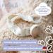 Piccolila Baby Pacifier Chain - Organic Cotton Pacifier Strap with Wood Clip & BPA-Free Silicone Ring - Unique Designs (Beige Flowers) for All Pacifiers - Buy Online on GoSupps.com