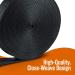 Houseables 1 Inch x 10 Yard Black Nylon Strapping - Heavy Duty Climbing Flat Strap for Bags, Backpacks, Belts - UV Resistant Fabric Webbing Material for Harnesses, Slings, Collars, Tow Ropes - Buy Online on GoSupps.com