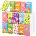 Shojoy 30 Pack Easter Pocket Tissues 4-Ply White Easter Travel Facial Tissue Easter Eggs Bunny Rabbit Print Paper Facial Pocket Tissue for Easter Party Favors and Travel Supplies 10 Designs