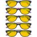 Eyekepper 5 Pack Cat Eye Blue Light Blocking Reading Glasses - Amber Tinted +0.00 - Stylish & Comfortable | Protect Your Eyes Online - Buy Online on GoSupps.com