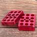 DIY Aluminum Lipstick Holder - 12 Holes 9.3mm | Easy to Use & Clean | Seamless High Gloss Design - Buy Online on GoSupps.com