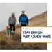 RUFFWEAR Sun Shower Rain Poncho for Dogs - Lightweight Waterproof Raincoat in XX-Small Blue Dusk | International Shipping Available - Buy Online on GoSupps.com