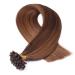 Keratin Bonding Hair Extensions #4/30 Mix - 70cm - 50 Strands - 100% Remy Real Hair - U-Tip - Novon Hair Extensions - Buy Online on GoSupps.com