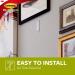 Command Sawtooth Picture Hangers  Damage Free Hanging Frame Hangers  No Tools Wall Hooks for Hanging Sawtooth Frames in Living Spaces  4 White Picture Frame Hangers and 8 Command Strips 4 Hangers - Buy Online on GoSupps.com