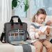 Aeelike Sewing Embroidery Kit Organizer Bag - Portable Craft Storage with Shoulder Strap - Cross Stitch & Hoop Accessories Storage - Buy Online on GoSupps.com