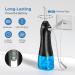 Cordless Water Flosser for Teeth Gums Braces - Rechargeable Portable Oral Irrigator Cleaner - Black - Buy Online on GoSupps.com