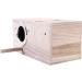 X-Large Hand Crafted Parakeet Nest Box with Coconut Fiber - Ideal for Cockatiel, Lovebirds, Parrotlets & Small to Medium Birds - Buy Online on GoSupps.com
