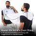 Beard King Beard Bib Apron for Men - White Deluxe Version | Shark Tank Original | Hair Catcher for Shaving & Trimming - Grooming Accessory for Dad or Husband - One Size Fits All - Buy Online on GoSupps.com