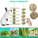 Erkoon Rabbit Chew Toys - 11-Piece Natural Apple Wood & Timothy Hay Set for Bunnies Chinchillas & Guinea Pigs - Dental Care & Fun! - Buy Online on GoSupps.com