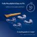 Time2Sleep Mouth Guard for Teeth Grinding - CE Approved & Dentist Recommended - 4 Pack UK-Designed Gum Shields for Bruxism & Tooth Pain Relief - Improve Sleep Quality - Buy Online on GoSupps.com