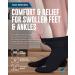 Doctor's Select Diabetic Socks for Men and Women - 4 Pairs | Neuropathy Socks Black - 4 Pairs Large | Diabetic Socks Women 1/4 - Buy Online on GoSupps.com