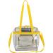 Eastsport Clear Stadium Tote - Honey Bun Yellow | Approved for Sporting Events - Buy Online on GoSupps.com