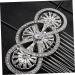 MUSISALY Bridal Headdress Tiara Wedding Headpiece Bridal Hair Comb Bride European and American Hairpin - Buy Online on GoSupps.com