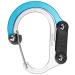 Gear Aid Heroclip (mini) carabiners and hooks to attach pockets wallets lanterns strollers tools helmets water bottles and much more blue