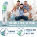 ByFloProducts Ear and Forehead Thermometer Thermometer for Babies and Adults Touchless Forehead Thermometer Infrared Temporal Thermometer Memory and Fever Alarm Easy to Use 1 Second Reading - Buy Online on GoSupps.com