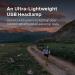 BioLite HeadLamp 425 | USB-C Rechargeable | Midnight Grey - Buy Online on GoSupps.com