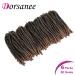6 Pack 8 Spring Twist Crochet Hair T27# - Low Temp Synthetic Extensions for Butterfly Locs & Fluffy Twist Braids - 15 Strands 50g/Pack - Black Women's Hair - Buy Online on GoSupps.com