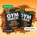 Gym Snack Cheezy Variety Pack Cheddar and Jalapeno Cheddar Protein Crisps 2 oz Each 4 Pack Crunchy Pea Protein Snack with Bold Cheesy Flavor | Low Carb Gluten-Free Vegan-Friendly Protein Snack for On-the-Go Fuel Jalepen  - Buy Online on GoSupps.com