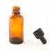 1oz Amber Glass Bottles for Essential Oils with Glass Eye Droppers - Set of 6 - Perfect for DIY Remedies | International Shipping Available - Buy Online on GoSupps.com