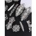 14PCS Retro Vintage Silver French Barrette Set - Kalolary Metal Hair Clips for Women and Girls - Buy Online on GoSupps.com