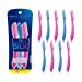 Schick Hydro Silk Touch-Up Multipurpose Exfoliating Dermaplaning Tool with Precision Cover 9 Count