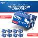 Q-Tips Care Wattstabs - Biodegradable Cotton Swabs in Eco-Friendly Cube Box | 100% Plastic-Free | 9x206 Pieces for Ear Cleaning & Makeup Correction - Buy Online on GoSupps.com