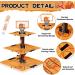 3 Tier Basketball Party Decorations Cupcake Stand Basketball Theme Party Favors Cupcake Holder Basketball Sports Theme Cupcake Holder for Teenagers Basketball Sports Birthday Party Supplies Decor - Buy Online on GoSupps.com
