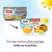 Dole Fruit Bowls Pineapple Peach Mango in Coconut Water - Gluten Free Healthy Snack, 4oz Cups (Pack of 6) - Buy Online on GoSupps.com