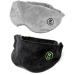 BARMY Weighted Sleep Mask (0.8lb/13oz) Black and Gray Bundle Weighted Eye Mask for Sleeping Eye Cover That Blocks Out Light to Help Relaxation and Sleep Comfortable Blackout Sleeping Mask