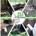Extra Sticky Foot Roll Lint Roller for Animal Hair - 300 Sheets 1 Handle + 5 Refills | Ideal for Clothing Furniture & Carpet - Buy Online on GoSupps.com