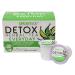 greenside Detox Herbal Tea Single Serve Cups for Everyday - Cleansing and Revitalizing Body Supplements - 10 Cups (3-gram Serving/Cup) Detox Herbal Tea Everyday 0.1 Ounce (Pack of 1)