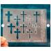 Cabtopia - Jewelry Design Template Stencil Jewelry 3 Crosses