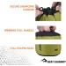 Sea to Summit Nylon Stuff Sack - Durable Outdoor Travel Storage (Olive Green, Large 15L) - Buy Online on GoSupps.com