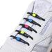 HICKIES 2.0 Elastic Tie-Free Shoelaces - Black/Multi-Colored | Buy Internationally for Easy No-Tie Convenience - Buy Online on GoSupps.com
