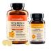 NatureWise 1 Extra Strength Vitamin C 1000mg - Non-GMO 90 Chewable Tablets 45-Day Supply + 1 Vegan Vitamin D3 5000IU + K2 Organic Olive Oil - 60 Softgels 60-Day Supply