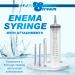 CLEANSTREAM 150mL Syringe Kit - Fluid Syringe with 3 Tapered Tips & Silicone Tube for Beginners Men Women & Couples - 5 Pieces Clear - International Shipping Available - Buy Online on GoSupps.com