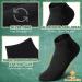 Ionic Silver Socks | Unisex Silver Infused & Sweat-Wicking Socks for Men & Women - International Shipping Available - Buy Online on GoSupps.com