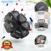 Premium Round Black Pill Box Organizer - BPA Free - Travel Tablet Storage with Large Compartments - Spring Assisted Open Design for Medication and Supplements - Buy Online on GoSupps.com