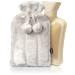 Mouji Premium hot bottle with warm cover fluffy 2l |Thermophor |Heat bottles warm bottle |Heat bottles bed bottle for adults heat bag |Hot Water Bag Hot Water Bottle