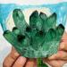 Home Decor 300-700g Natural Green Ghost Quartz Crystal Cluster Crystals raw Gemstone for Home&Office Decoration fengshui Home Collections (Size : 400-500g) - Buy Online on GoSupps.com