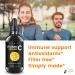 Think Above High Dose Liquid Vitamin C Drops 500mg - Non GMO Liquid Supplement for Adults and Kids - 4 Fl Oz - Buy Online on GoSupps.com