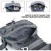 Elite Adjustable Dog Backpack Harness for Medium & Large Dogs | Excellent Spanker Service Hunt Dog Saddlebag - Grey (Large) - Buy Online on GoSupps.com