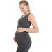 Herzmutter Maternity Homewear Set - 3-Piece Nursing Pyjamas - Pregnancy Wellness - Dark Gray - Buy Online on GoSupps.com