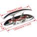MX Boat Folding Cleats 4-1/2 inch Stainless Steel Pair - Marine Dock Cleats with Installation Accessories - Buy Online on GoSupps.com
