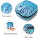 Multicolored Music-Piano Ladies Napkin Storage Bag | Portable Period Bag for Women Teens & Girls - Menstrual Cup & Tampon Organizer - Buy Online on GoSupps.com