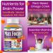 Max Focus Gummies for Kids & Teens with Omega 3 DHA Brain Focus Supplement for Kids Memory Attention Concentration & Clarity Support Delicious Orange Flavor 60 Gummies - Buy Online on GoSupps.com