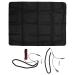Equipment mat 54.3 x 70.9 large grounding pad set universal grounding sleep mat with bracelets restoration of the connection to the earth EMF recovery improvement of sleep
