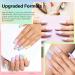AIMEILI Easter Pastel Gel Nail Polish Set 8ml 12 Colours Spring Summer Pink Yellow Blue Purple Soak Off UV LED Gel Nail Polishes Nail Art Gel Polish Gift Kit 9 KIT12-9_8ML 0.67 ml (Pack of 12) - Buy Online on GoSupps.com