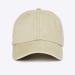 LANGZHEN Unisex Baseball Cap - 100% Cotton Adjustable Dad Hat for Men & Women - Khaki Washed Denim - Ideal for All Styles - Buy Online on GoSupps.com