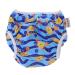 Healifty Reusable Swim Nappy Swimming Diapers Deep sea Blue Fish for Newborn Toddler Baby Boys Girls(0-3 years old) Deep Sea Fish